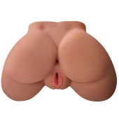 Кофейный мастурбатор-полуторс Perfect Ass Masturbator - Pipedream - в Благовещенске купить с доставкой