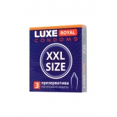 Презервативы увеличенного размера LUXE Royal XXL Size - 3 шт. - Luxe - купить с доставкой в Благовещенске