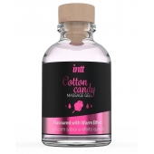 Массажный гель с согревающим эффектом Cotton Candy - 30 мл. - INTT - купить с доставкой в Благовещенске