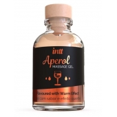 Массажный гель с согревающим эффектом Aperol - 30 мл. - INTT - купить с доставкой в Благовещенске