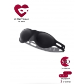 Черная плотная силиконовая маска - ToyFa - купить с доставкой в Благовещенске