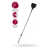 Черный гладкий стек с тонкой ручкой - 48 см. - ToyFa - купить с доставкой в Благовещенске