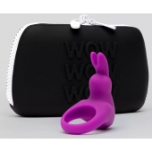Фиолетовое эрекционное виброкольцо Happy Rabbit Cock Ring Kit - Happy Rabbit - в Благовещенске купить с доставкой