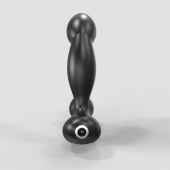 Черный вибромассажер простаты и промежности Prostate Pro с пультом ДУ - Bathmate - в Благовещенске купить с доставкой
