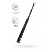 Черный флоггер Anonymo - 64 см. - ToyFa - купить с доставкой в Благовещенске