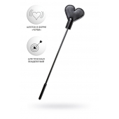 Черный стек со шлепком в форме сердца Anonymo - 35 см. - ToyFa - купить с доставкой в Благовещенске