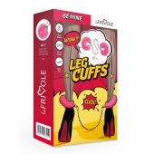 Металлические оковы с розовым мехом - Le Frivole - купить с доставкой в Благовещенске