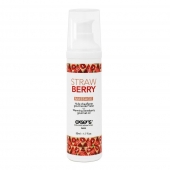 Разогревающее массажное масло  с ароматом клубники Gourmet Strawberry - 50 мл. - Exsens - купить с доставкой в Благовещенске