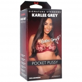 Мастурбатор-вагина Karlee Grey ULTRASKYN Pocket Pussy - Doc Johnson - в Благовещенске купить с доставкой