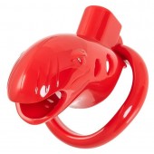 Красный мужской пояс верности из пластика - ToyFa - купить с доставкой в Благовещенске