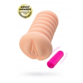 Мастурбатор-вагина Lady с вибрацией - KOKOS - в Благовещенске купить с доставкой