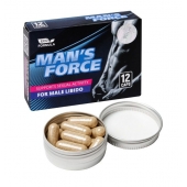 Пищевой концентрат для мужчин MANS FORCE  - 12 капсул - Sitabella - купить с доставкой в Благовещенске