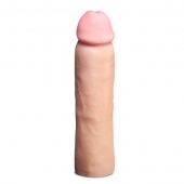 Телесная фаллическая насадка на пенис Magnum Xtender - 23 см. - Blush Novelties - в Благовещенске купить с доставкой