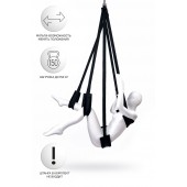 Черные секс-качели Anonymo №0503 - ToyFa - купить с доставкой в Благовещенске