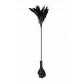 Двусторонний стек-щекоталка Sweet Caress Feather Whip - 58 см. - Sweet Caress - купить с доставкой в Благовещенске