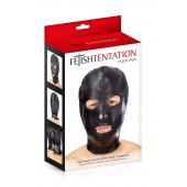 Маска-шлем с прорезями для глаз и рта - Fetish Tentation - купить с доставкой в Благовещенске
