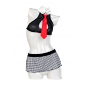 Надувная секс-кукла с реалистичной головой в костюме учительницы - ToyFa - в Благовещенске купить с доставкой