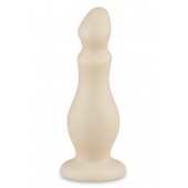 Телесный плаг-массажёр - 14 см. - LOVETOY (А-Полимер)