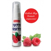Гель-смазка Tutti-frutti с малиновым вкусом - 30 гр. - Биоритм - купить с доставкой в Благовещенске