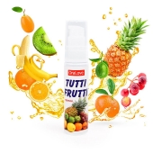 Гель-смазка Tutti-frutti со вкусом тропических фруктов - 30 гр. - Биоритм - купить с доставкой в Благовещенске