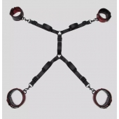 Изысканный набор фиксаций на кровати Reversible Under Mattress Restraint Set - Fifty Shades of Grey - купить с доставкой в Благовещенске