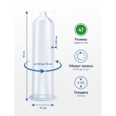 Презервативы MY.SIZE размер 47 - 10 шт. - My.Size - купить с доставкой в Благовещенске