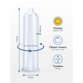 Презервативы MY.SIZE размер 53 - 10 шт. - My.Size - купить с доставкой в Благовещенске