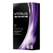 Презервативы с утолщённой стенкой VITALIS PREMIUM strong - 12 шт. - Vitalis - купить с доставкой в Благовещенске