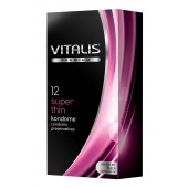 Ультратонкие презервативы VITALIS PREMIUM super thin - 12 шт. - Vitalis - купить с доставкой в Благовещенске