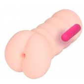 Телесный вибромастурбатор-анус Tong-ggo Auto - KOKOS - в Благовещенске купить с доставкой