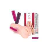 Телесный вибромастурбатор-вагина Dream Auto - KOKOS - в Благовещенске купить с доставкой