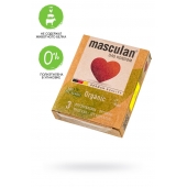 Экологически чистые презервативы Masculan Organic - 3 шт. - Masculan - купить с доставкой в Благовещенске