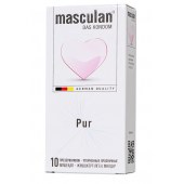 Супертонкие презервативы Masculan Pur - 10 шт. - Masculan - купить с доставкой в Благовещенске