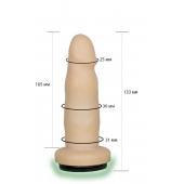 Телесная насадка Harness - 13,3 см. - LOVETOY (А-Полимер) - купить с доставкой в Благовещенске