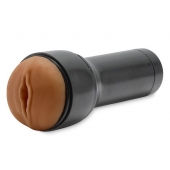 Коричневый мастурбатор-вагина Feel Stroker - Kiiroo - в Благовещенске купить с доставкой