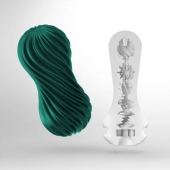 Мастурбатор Tenga Flex Fizzy Green - Tenga - в Благовещенске купить с доставкой