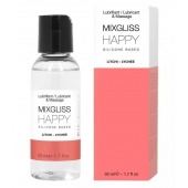 Смазка на силиконовой основе Mixgliss Happy - 50 мл. - Mixgliss - купить с доставкой в Благовещенске