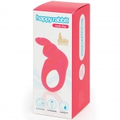 Розовое эрекционное виброкольцо Happy Rabbit Rechargeable Rabbit Cock Ring - Happy Rabbit - в Благовещенске купить с доставкой