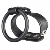 Двойное кольцо выносливости на пенис DUAL STAMINA RING - BlueLine - в Благовещенске купить с доставкой