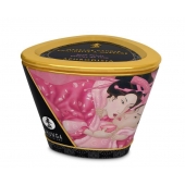 Массажная свеча Rose Petals с ароматом розы - 170 мл. - Shunga - купить с доставкой в Благовещенске