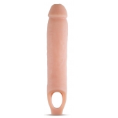 Телесная насадка на пенис 11.5 Inch Cock Sheath Penis Extender - 29,2 см. - Blush Novelties - в Благовещенске купить с доставкой