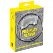 Прозрачная насадка на пенис Piss Play Sleeve для игр с мочеиспусканием - Orion - купить с доставкой в Благовещенске