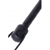 Чёрный стек с фигуркой леопарда на наконечнике - 21 см. - ToyFa - купить с доставкой в Благовещенске