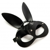 Черная маска  Зайка  с длинными ушками - Crazy Handmade - купить с доставкой в Благовещенске