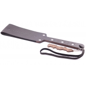 Гладкий мягкий удлиненный пэддл с заклепками - 32 см. - Crazy Handmade - купить с доставкой в Благовещенске