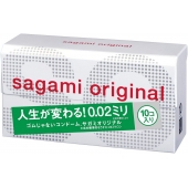 Ультратонкие презервативы Sagami Original 0.02 - 10 шт. - Sagami - купить с доставкой в Благовещенске