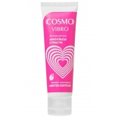 Возбуждающий гель на водно-силиконовой основе Cosmo Vibro с ароматом земляники - 50 гр. - Биоритм - купить с доставкой в Благовещенске
