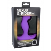 Фиолетовый вибромассажер простаты Nexus G-Rider+ - 12,6 см. - Nexus Range - в Благовещенске купить с доставкой
