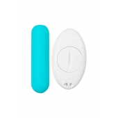 Голубая вибропуля Tnim с пультом ДУ - A-toys