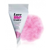 Съедобное согревающее массажное масло Love Me Tender Cotton Candy с ароматом сладкой ваты - 10 мл. - Love to Love - купить с доставкой в Благовещенске